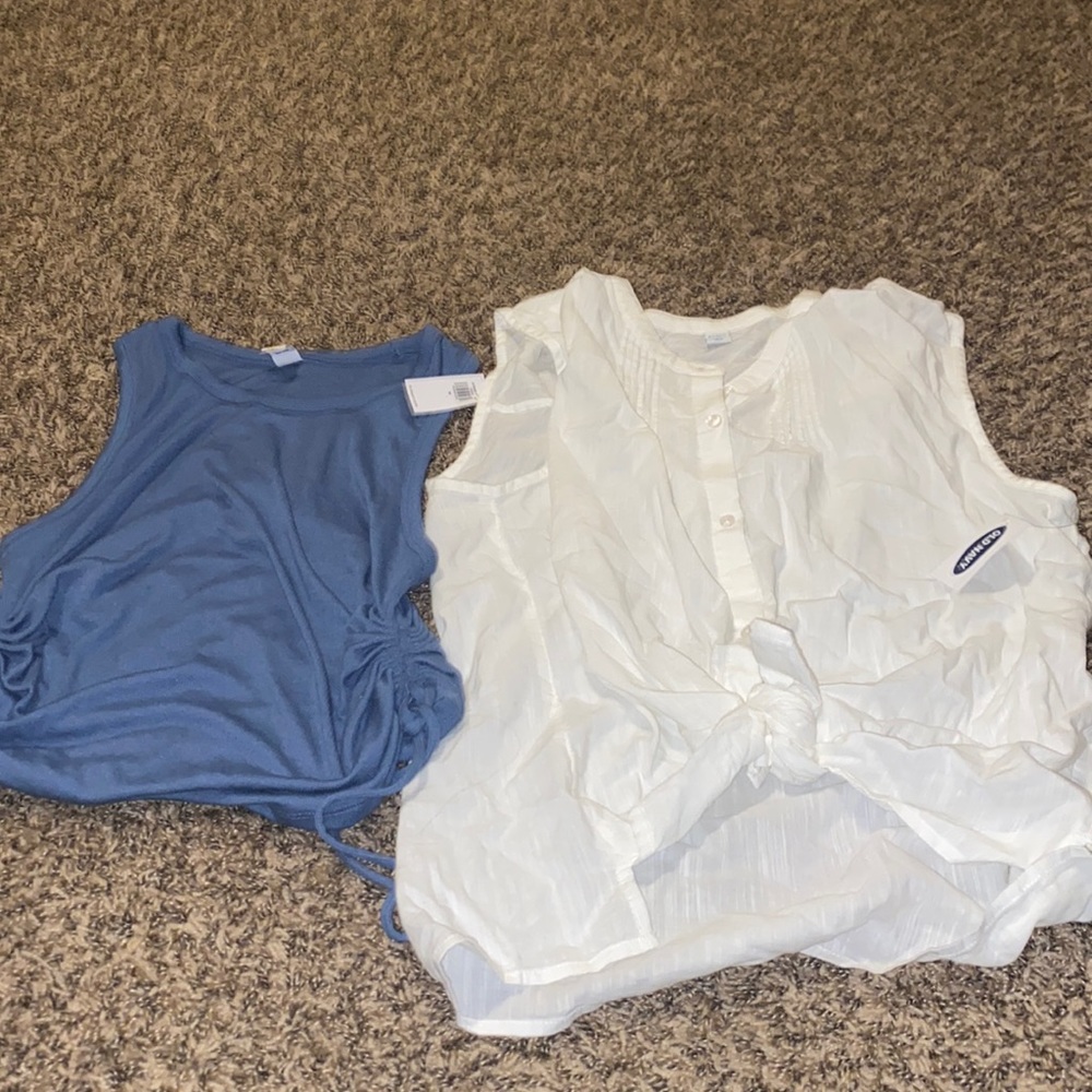 Old navy tanks